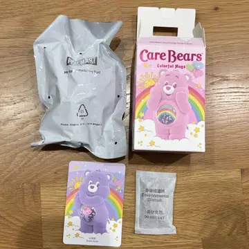 팝마트 케어베어 퍼플 마스코트