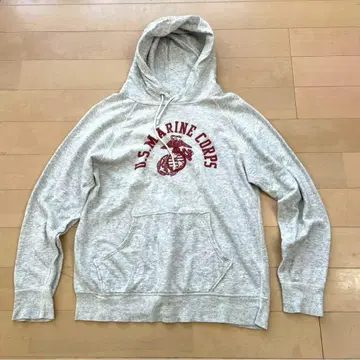 WARE HOUSE 더블웍스 US MARINE 후드티 M