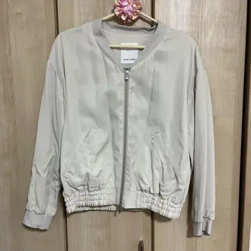바빌론 babylone 라이트 그레이 봄버 자켓 점퍼