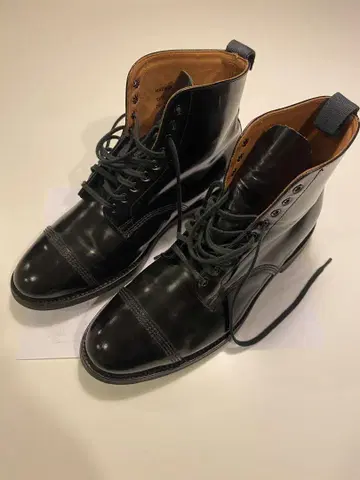SANDERS 썬더스 MILITARY DERBY BOOT BLACK