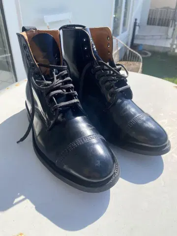 SANDERS 썬더스 MILITARY DERBY BOOT BLACK