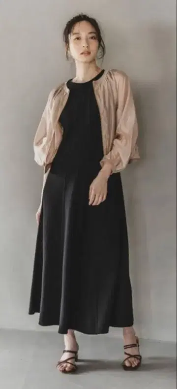 시어 블루종 택 포함 미사용 새상품 Andemiu