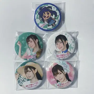 Aqours 캔뱃지 카난 스와 나나카