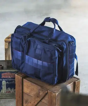 BRIEFING / 별주 3WAY BAG 네이비 BEAMS MEN