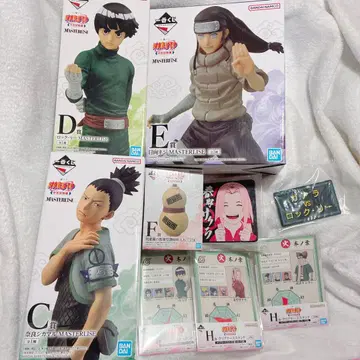 제일복권 NARUTO 중급닌자 시험편 피규어 시카마루 록 리 네지