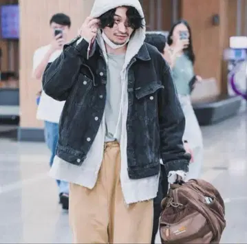 츠네타 다이키 착용 palace x calvin klein 데님 자켓 m