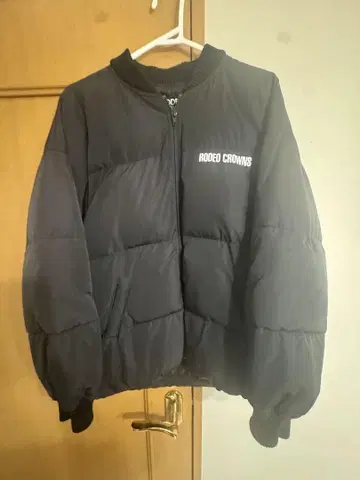 RODEO CROWNS 블랙 다운 자켓