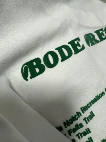 [ 미사용 새상품 ] Bode TRAILHEAD T-SHIRT