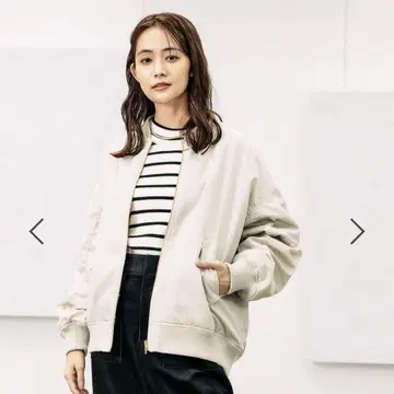 글로벌 워크 리버서블 인조 모피 블루종
