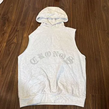 CRONOS 탱크탑 후디 그레이