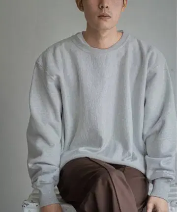 AURALEE 레샵 별주 맨투맨 4