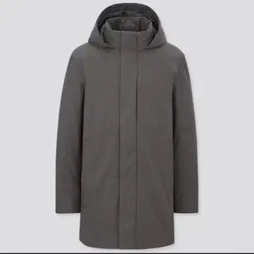 유니클로 하이브리드 다운 코트 S