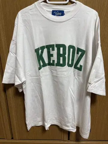 Keboz 화이트 오버사이즈 T셔츠