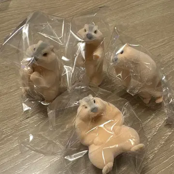 마모트 마모치 4체 세트 캡슐 토이