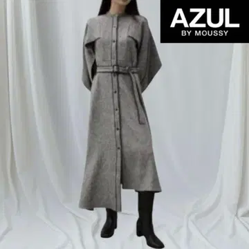 AZUL by moussy 아즐 트위드 롱 원피스