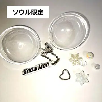 서울 한정판 Snow Man 키링