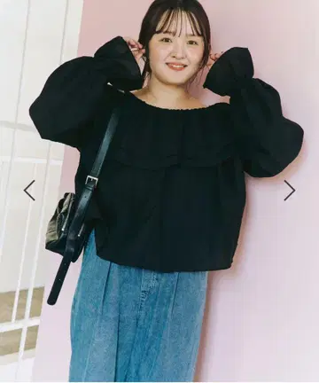 [ 미사용 새상품 ] tomone 프로듀스 3way 쉬폰 블라우스