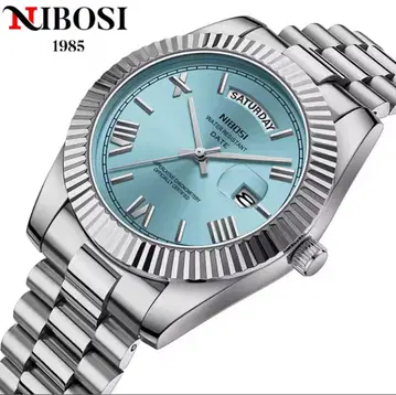 데이트저스트 타입 아쿠아 블루 손목시계