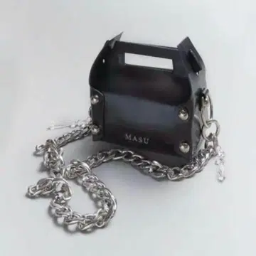 MASU leather cake mini bag