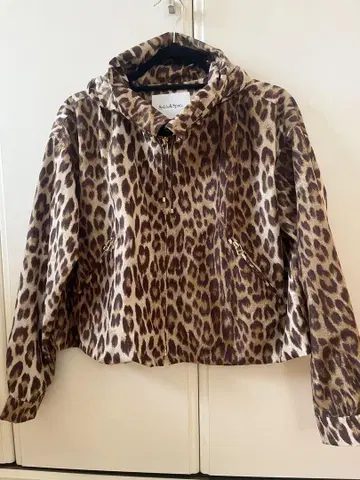 Spick&Span 레오파드 무늬 블루종
