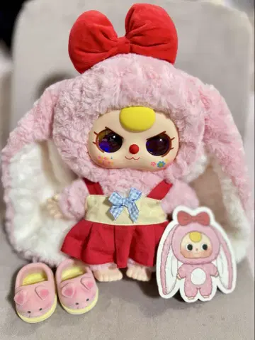 공식 Babythree 초대 400% 시크릿 토끼 sc 세트