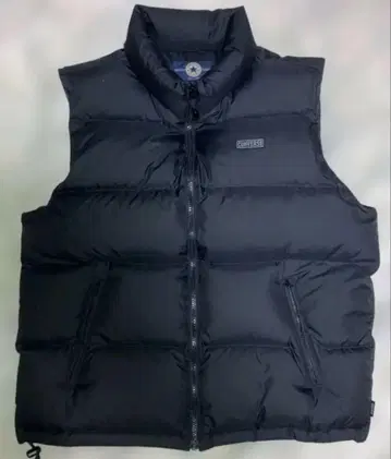 [ 중고 ] 컨버스 블랙 다운 베스트 L