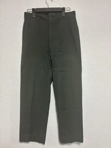 다크 그린 슬랙스 스트레이트 핏 USA