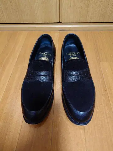 CHEANEY BONNIE 스웨이드 엠보 콤비 24.5cm