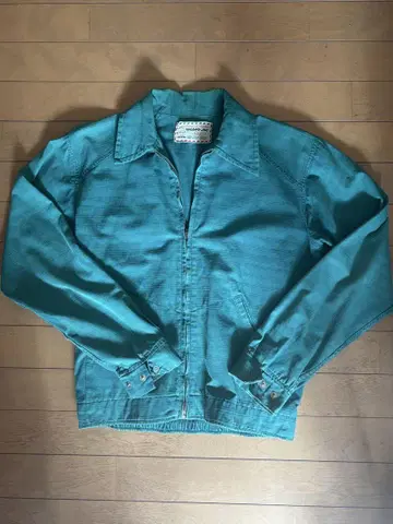 50svintage 스포츠 자켓 터콰이즈