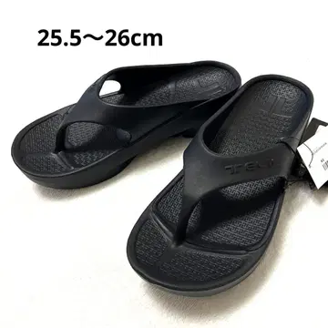 TELIC W-FLIPLOP BLACK 리커버리 샌들