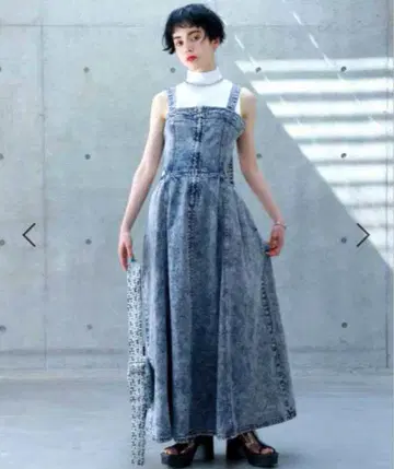 PAGEBOY 모듬 데님 점프 스커트