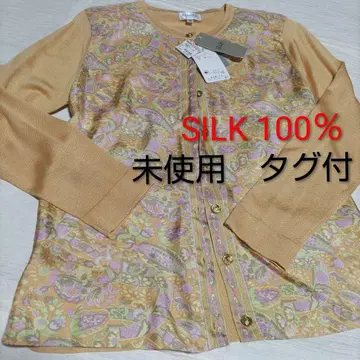 [ sale ] 실크100% 가디건 M 미사용