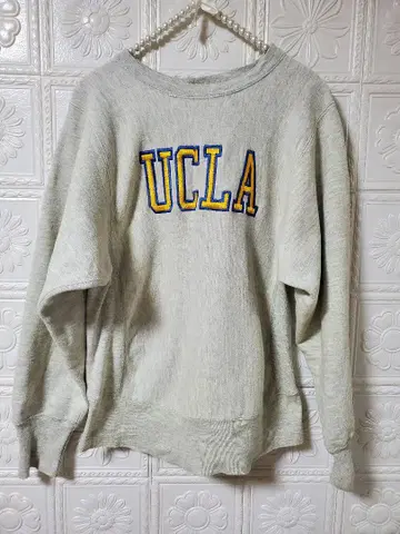 트리코 태그 80s UCLA 칼리지 리버스 위브 S
