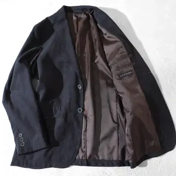 CAFE SOHO 테일러드 자켓 스웨이드 재질 언컨 남성용 XL 상당