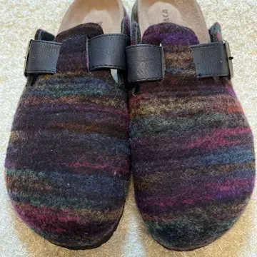 티티카카 컬러풀 슬립온 샌들 동양인