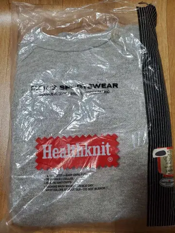 Healthknit 헬스니트 60~70s 데드스탁 맨투맨 L