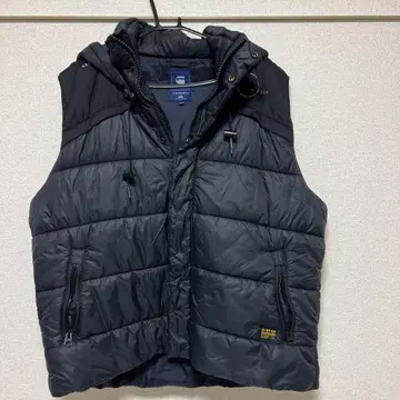 G-STAR RAW 후드 부착 다운 베스트 XXXX 다운 베스트