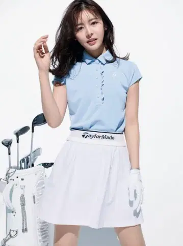 테일러메이드 taylormade Ws T-ICE 프릴 C/S 피케 셔츠