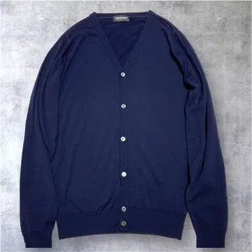 JOHN SMEDLEY 존스메들리 가디건 V넥 메리노울