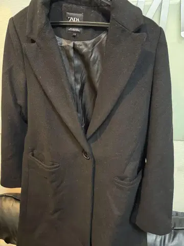 ZARA 블랙 롱 코트