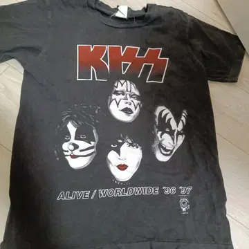 KISS / WORLDWIDE '96 '97 티셔츠