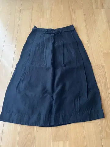 북유럽 생활 잡화점 KINOTTO 키노트 옥스 린넨 스커트 블랙