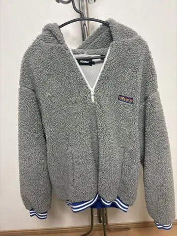 XLARGE 플리스 자켓 그레이 XL