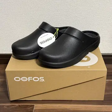 정품 OOFOS OOcloog 블랙 28cm 우포스 우크로그