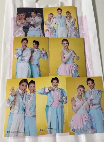 하우텐보스 가극단 블루 로즈 브로마이드 7매