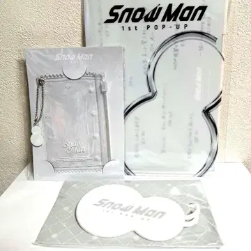 Snow Man 팝업 굿즈 세트
