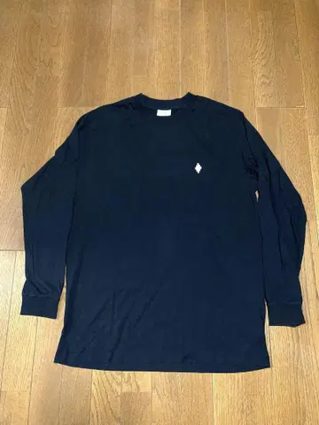 [MARCELO BURLON] 로고 자수 롱 슬리브 티셔츠 M
