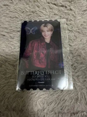 기무라 케이토 클리어 픽처 티켓 FANTASTICS 팬타 회장 한정판