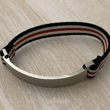 레어 몽블랑 18.5cm 20.7g 실버 팔찌