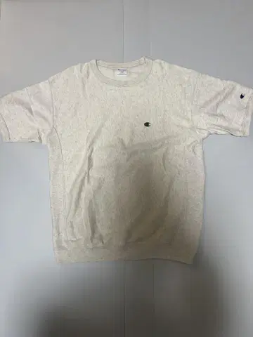 Champion Reverse Weave T셔츠 L 사이즈 크림